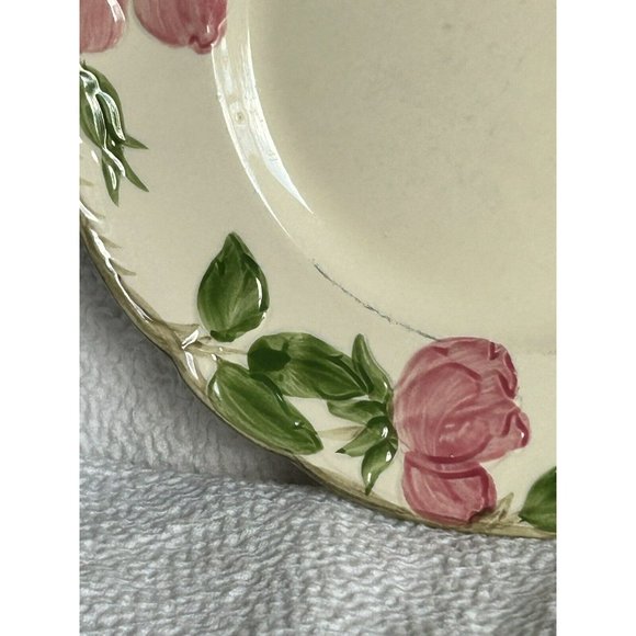 Vintage Franciscan T.V. Screen Dinnerware 2 Luncheon Plates c1961-1962 VGUC - Picture 4 of 12